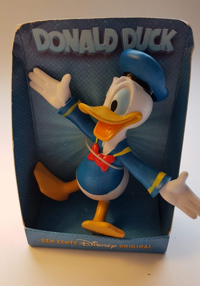 Albert Heijn. Disney figuren. Donald Duck. Buigzaam 4 figuren. 1