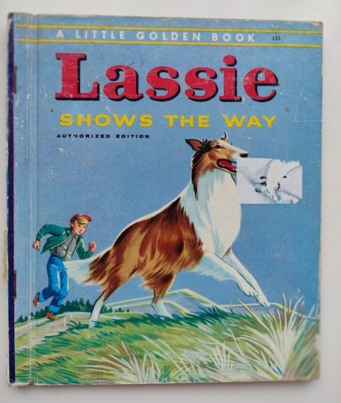 Little Golden Books: Lassie shows the way. 1