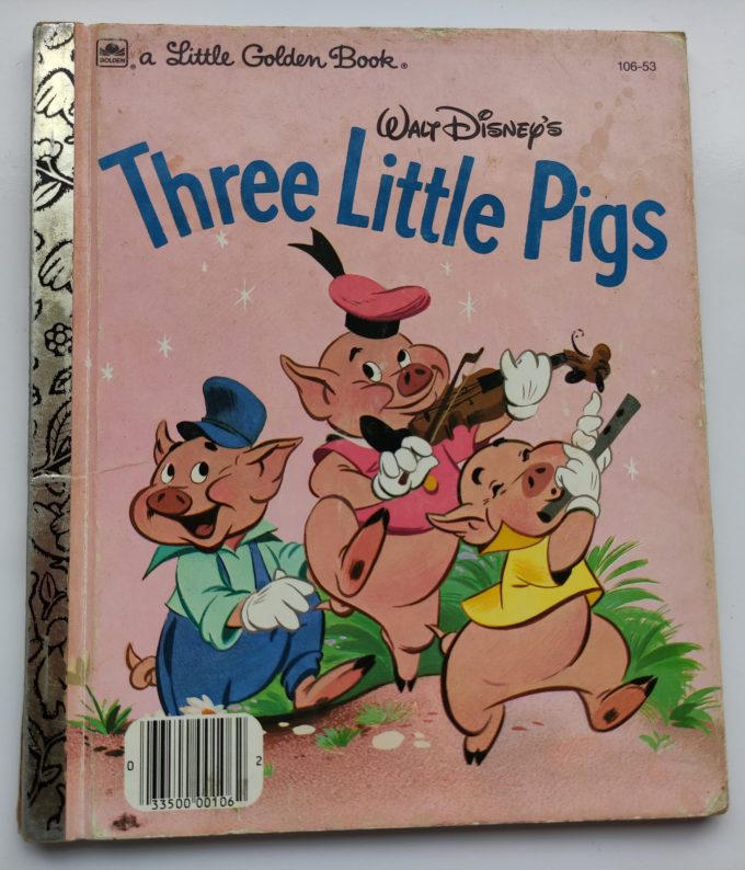 Little Golden Books: Three Little Pigs. 1