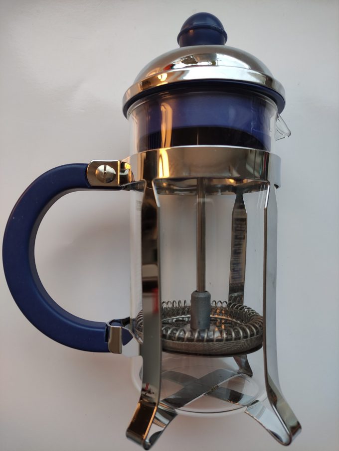Bodum Frech Press. Chambord 1923-16 502 blauw. ) 0.35 l. Oftewel een koffiezetter. 1