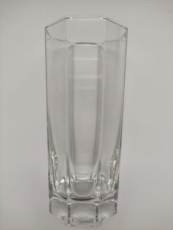 Arcoroc Octime. Long drink glazen. Achthoekig. Per stuk. 6 x 14 cm. 2