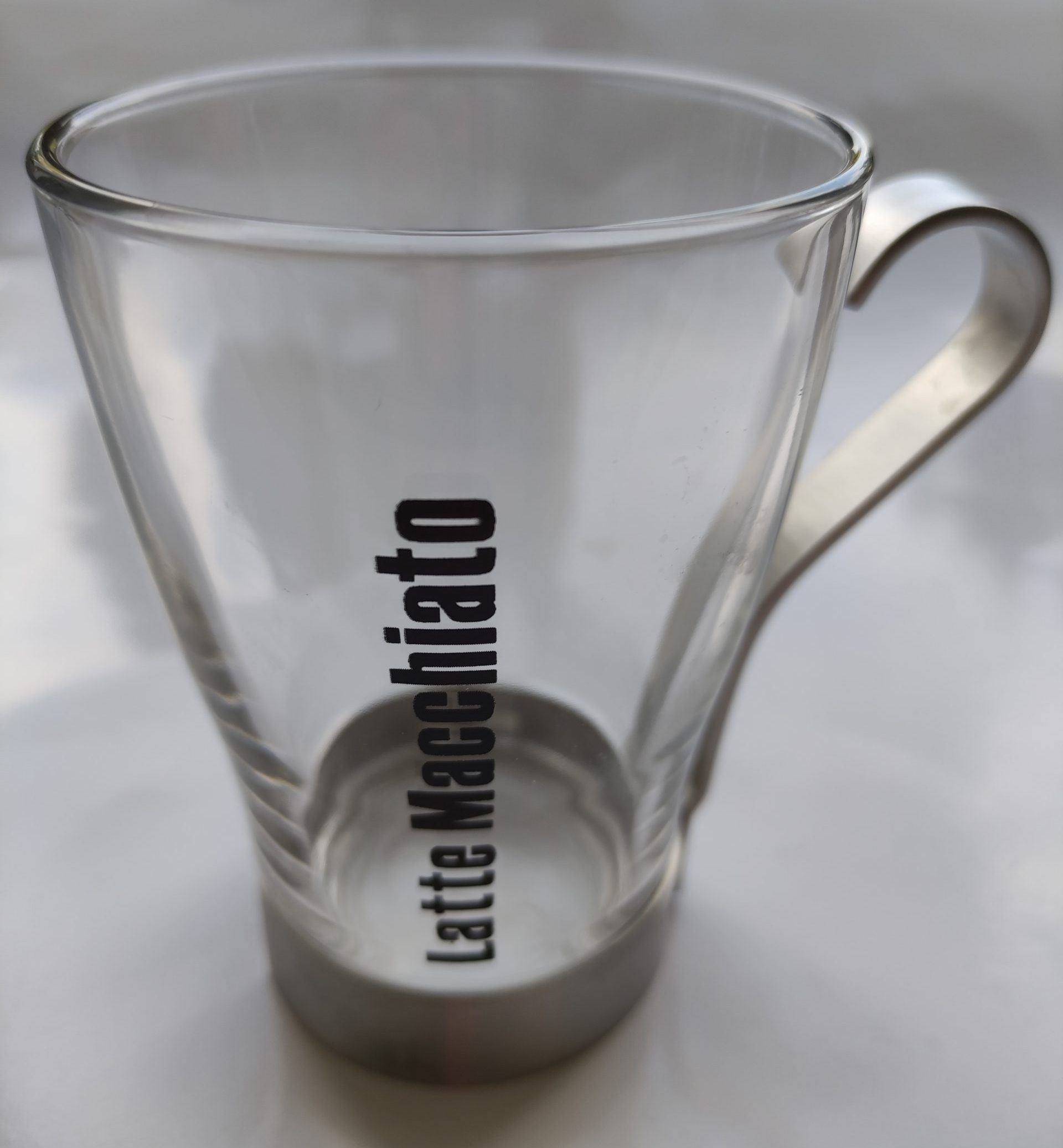 WMF. Made in Germany. Latte glas in metalen houder. Per 🌺 Webshop SennaBenna