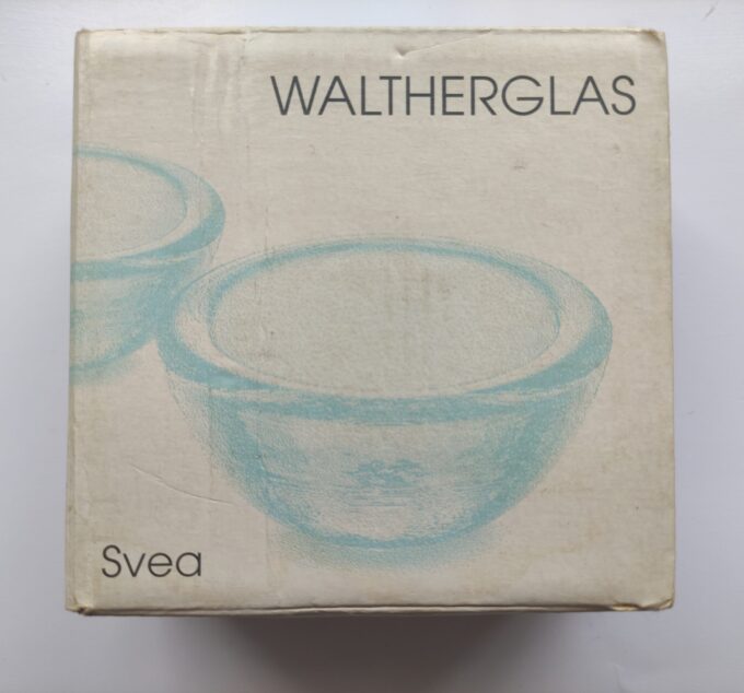 Waltherglas. Svea 10952/8. Made in Germany. Waxine licht houder. Kleur zijdeglans. In originele verpakking 1
