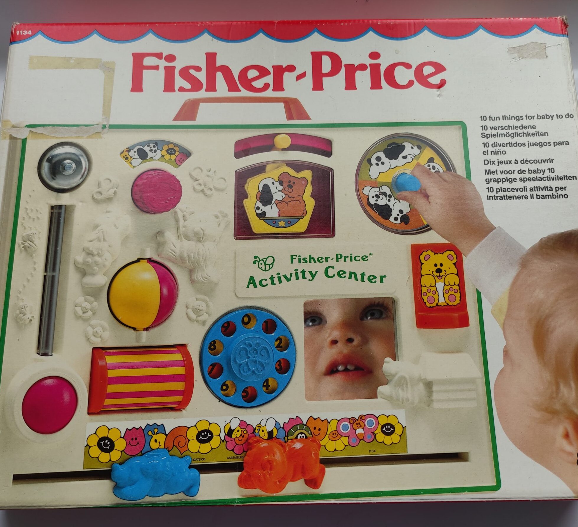 Fisher Price Activity Center. In doos 🌺 Vintage Webshop SennaBenna