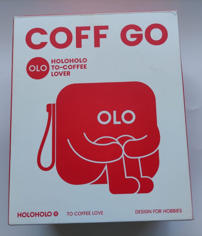 HoloHolo Coff Go, Made in Japan. Koffie set Nieuw in doos, Tas, koffiebeker, koffiepot, filters. 1