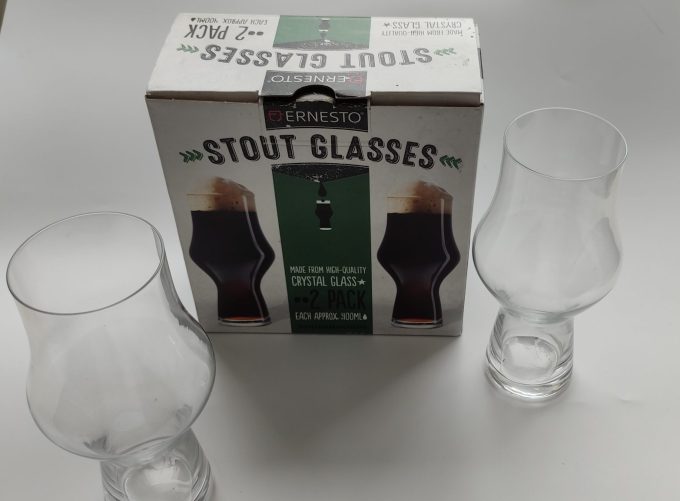 Ernesto. Stout Glasses. Set van 2 glazen in doos. 2