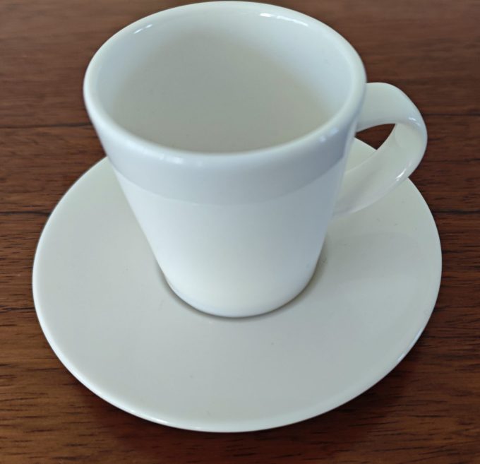 IIttala.  Espresso en of Ristretto Kop en Schotel wit. Per set van 3 - Afbeelding 3