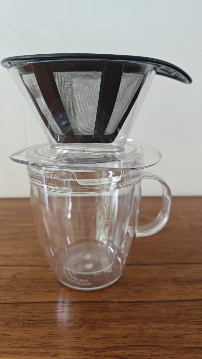 Bodum. Pour Over. Eénkops koffiezetapparaat met mok. - Afbeelding 2