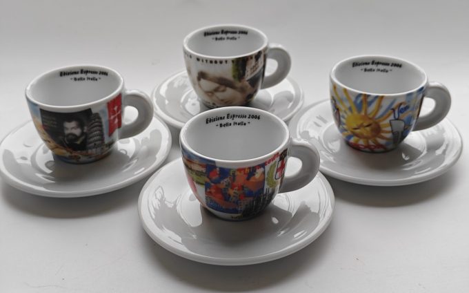 d'Ancap. Made in Italy, Edizione Espresso 2006.. Pisa, Milano, Venice en Verona. Set van 4