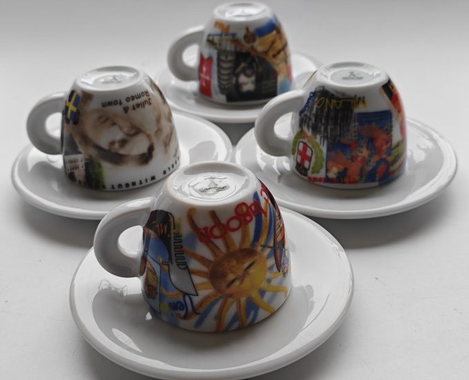d'Ancap. Made in Italy, Edizione Espresso 2006.. Pisa, Milano, Venice en Verona. Set van 4 - Afbeelding 2